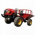 palm garden Agricultural articulated transporter tractor 5