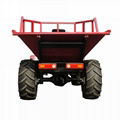 palm garden Agricultural articulated transporter tractor