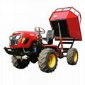 palm garden Agricultural articulated transporter tractor 1