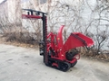 Gasoline engine Powered wood Leaf Chipper Shredder 2