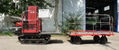 crawler type garden diesel engine transporter work platform