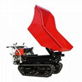 Mini Crawler type Dumper with lift container 