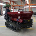 Crawler type Truck Muck Spreader for Solid Manure and Fertilizer