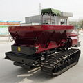 crawler type Muck spreader for spreading solid manure and fertilizer 6