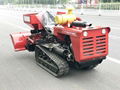 garden multifunction crawler tractor with power sprayer 13