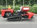 garden multifunction crawler tractor with power sprayer 12