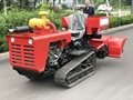 garden multifunction crawler tractor with power sprayer 14
