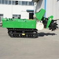 garden multifunction crawler tractor with power sprayer 7