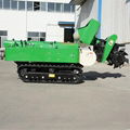 garden multifunction crawler tractor with power sprayer