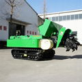 garden multifunction crawler tractor with power sprayer