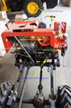 three wheel type  diesel engine garden air blast sprayer   