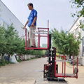 mini crawler type garden diesel engine work platform