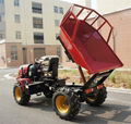 4WD Triangular Tracked transporter Tractor