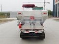 Dry Fertilizer Applicator with crawler type for paddy filed 6