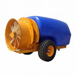 fruit tree use Tractor traciler six cylinder diaphragm pump power sprayer