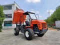 Palm Garden 4WD Articulated Transport Tractor with lift container