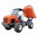 High Lifting container 4WD Palm Oil Tractor 1