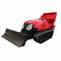 remote control garden crawler tracot with air balst power sprayer