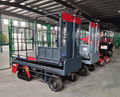 greenhouse harvest trolley with electric track