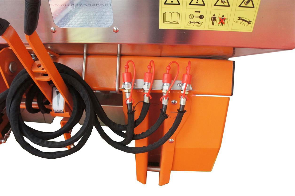 fertilizer spreader hydraulic control