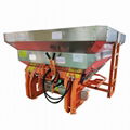 Tractor trailed fertilizer spreader machine