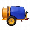 Trailer PTO drive orchard fruit trees sprayer 3WFQ-800 4