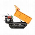 Loading 1000KG micro crawler dumper for