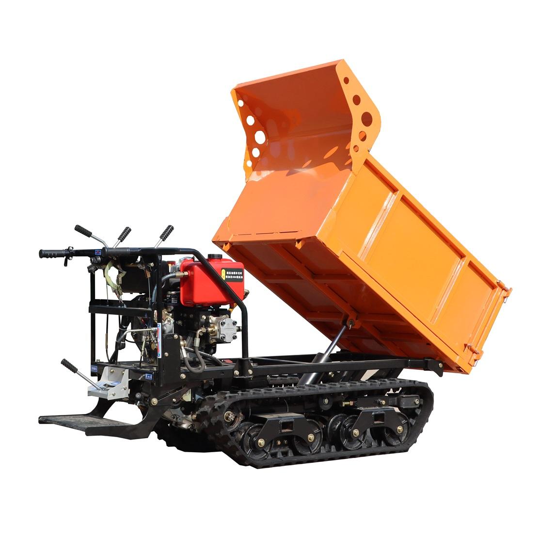 mini crawler tipper truck dumper