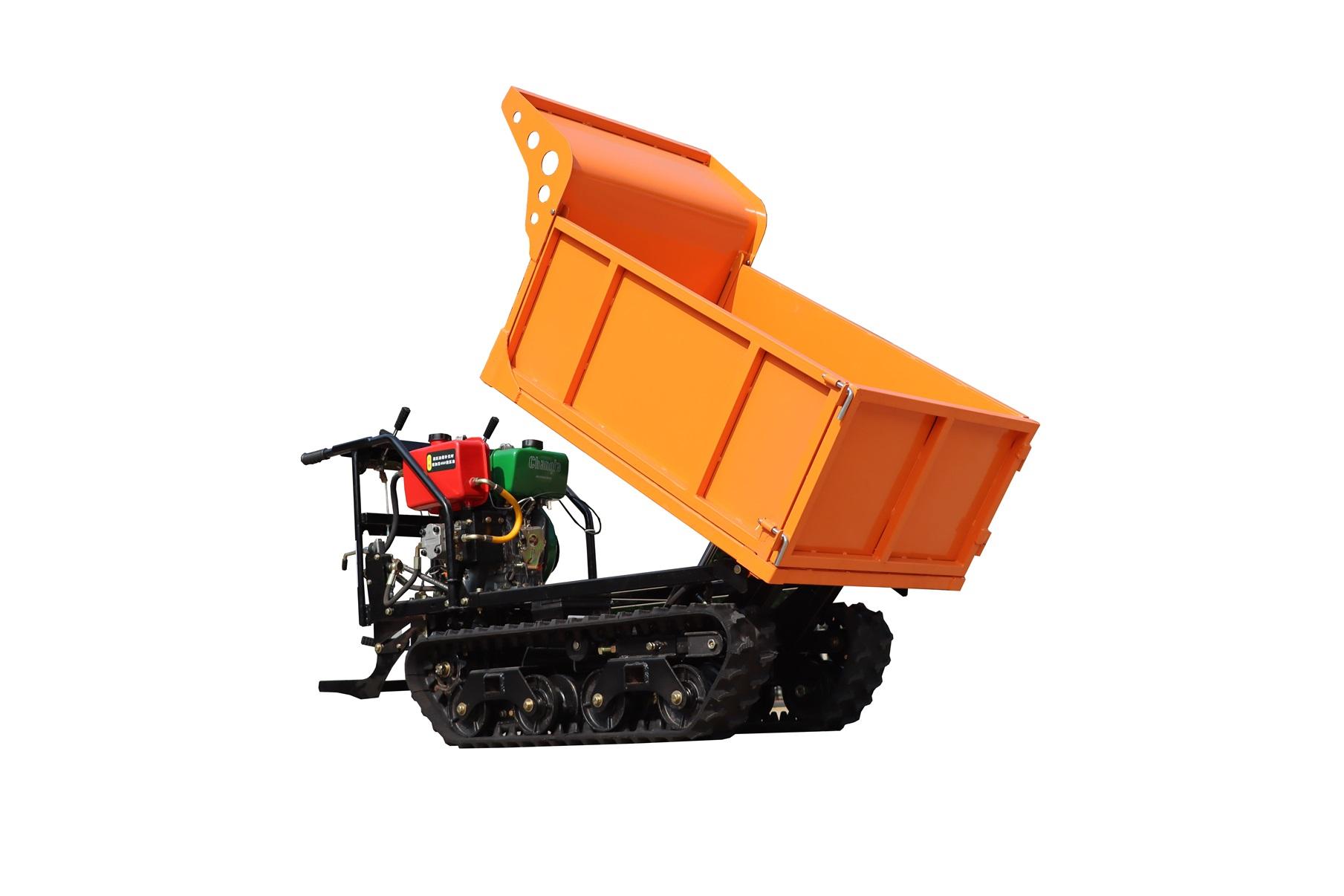 mini crawler tipper truck dumper 2