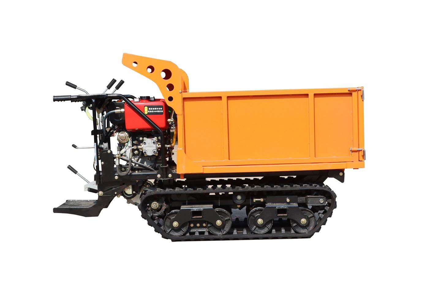 mini crawler tipper truck dumper 5