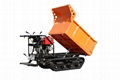 garden mini crawler truck dumper 