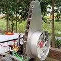 ATV mounted garden air-assisted sprayer with fan tower 9