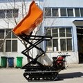  palm oil garden Crawler type dumper with lift container 10
