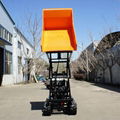  palm oil garden Crawler type dumper with lift container