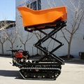  palm oil garden Crawler type dumper with lift container 15
