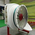 牽引式果園風送噴藥機風機系統