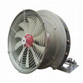 Vehicle mounted garden air blast sprayer fan system 2