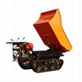  palm oil garden Crawler type dumper with lift container 3