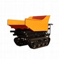  Crawler type dumper with lift container