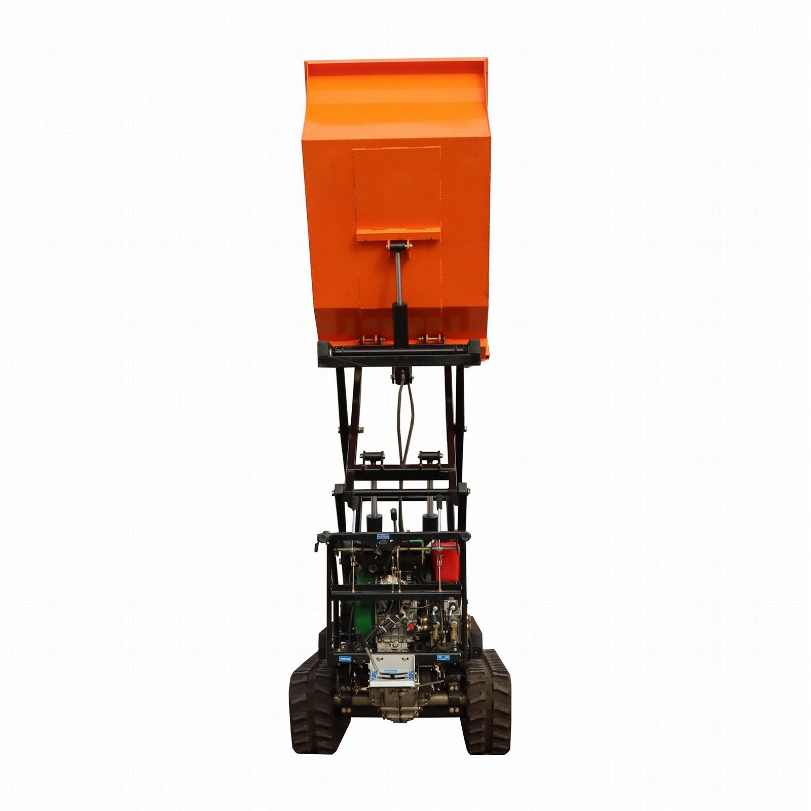  Crawler type dumper with lift container 4