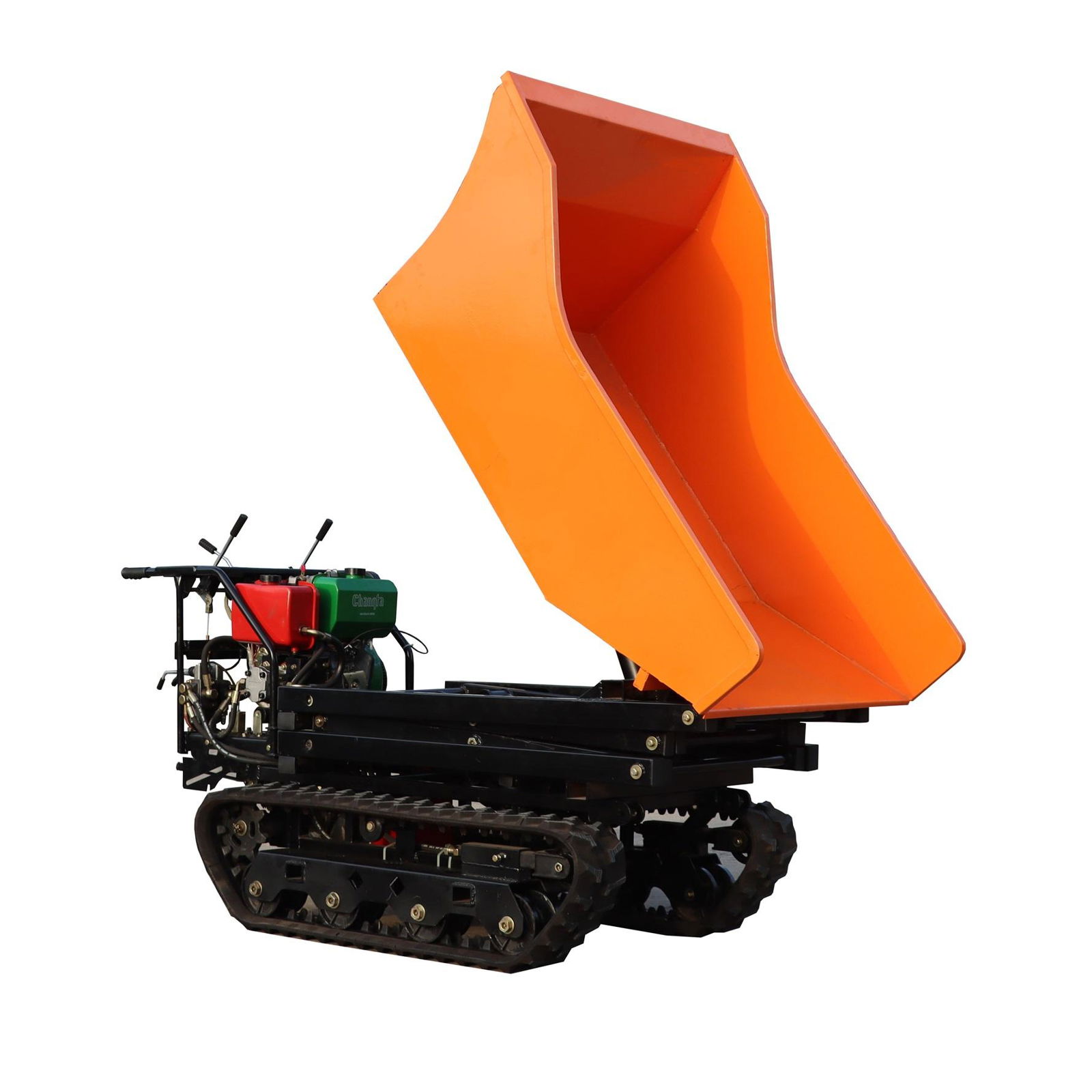  Crawler type dumper with lift container 3