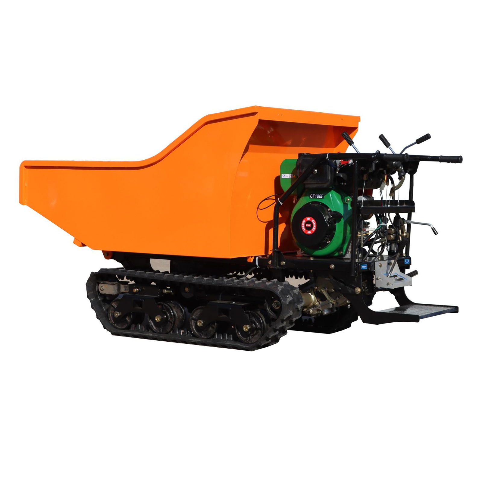 mini transporter crawler dumper for palm garden 3