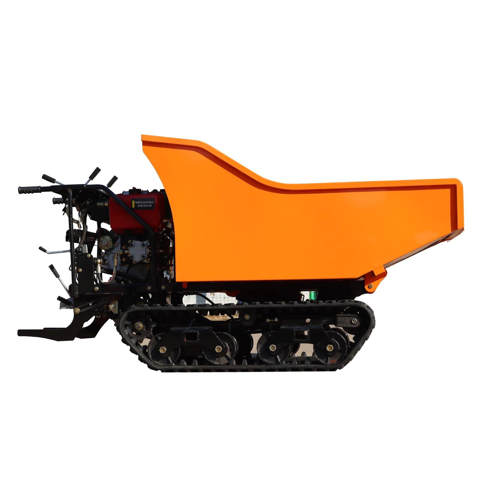 mini transporter crawler dumper for palm garden 4