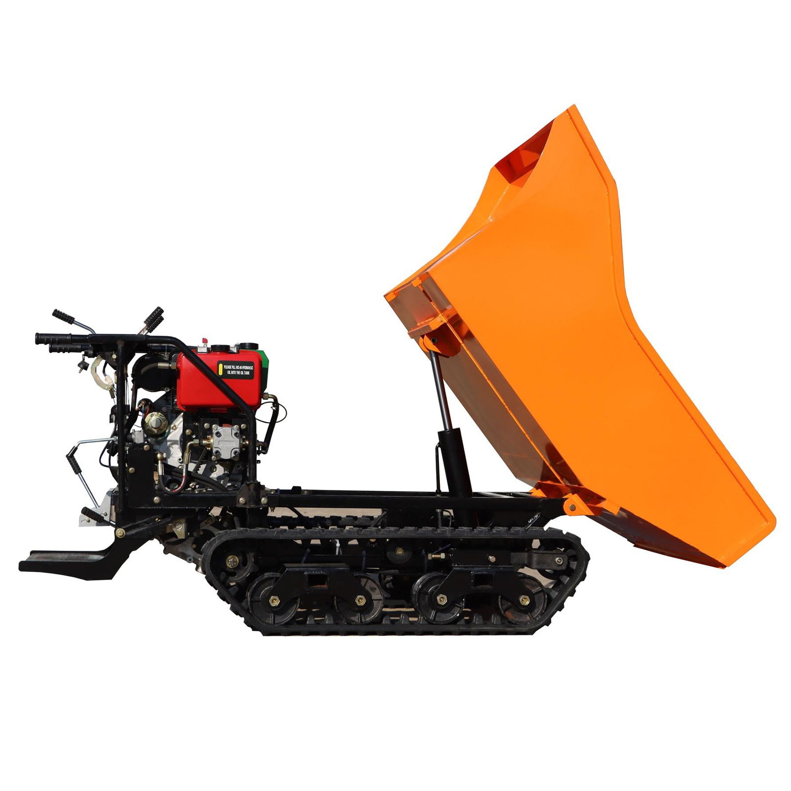 mini transporter crawler dumper for palm garden