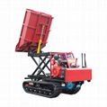 rubber track palm garden transporter