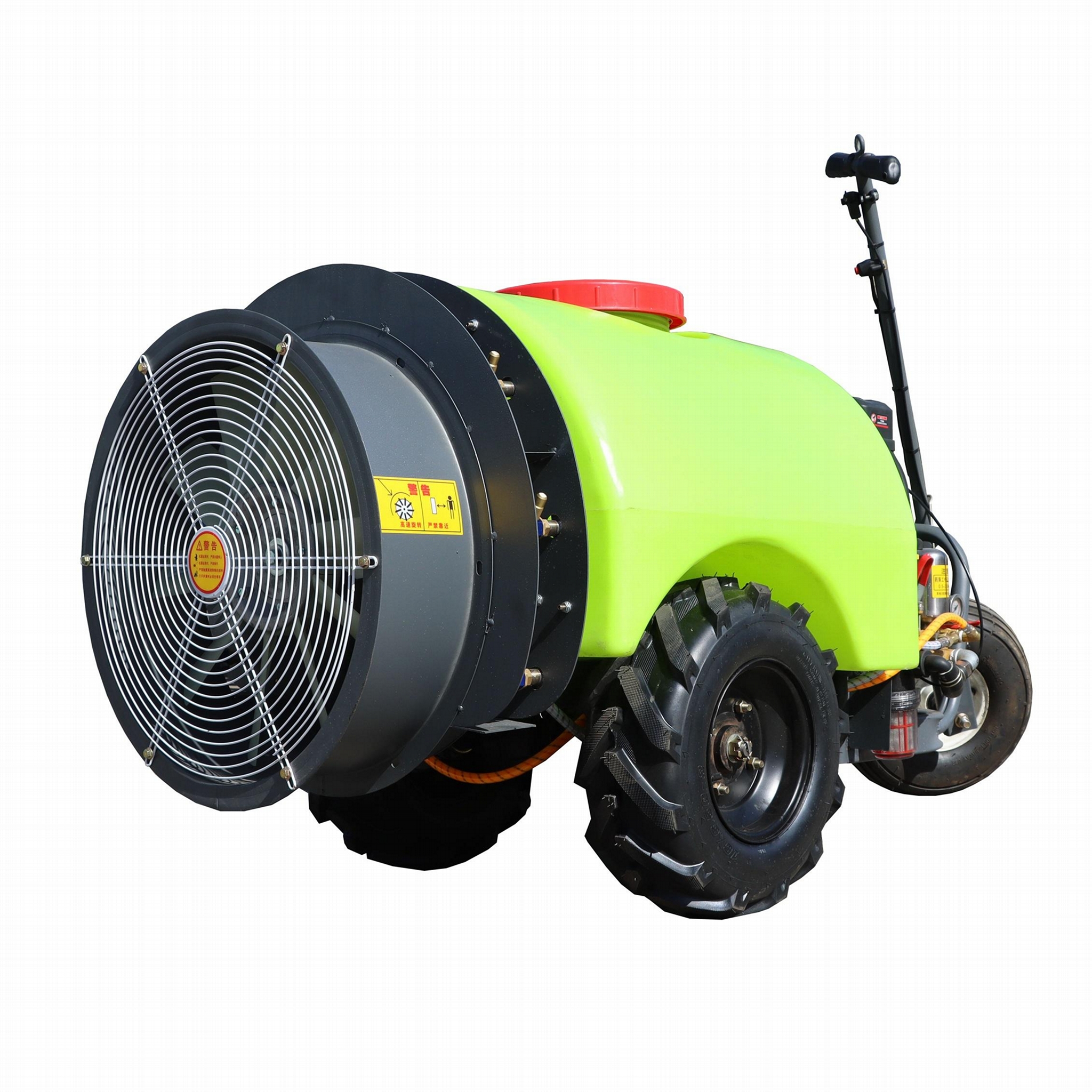 温室大棚果园风送喷药车 2