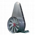 air blast orchard power sprayer fan