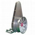 Fan assembly for orchard atomizer