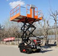 mini hydraulic lifting picking platform