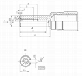 garden crawler type transmission assembly